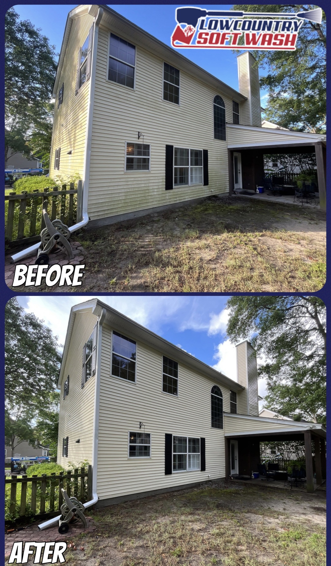 Transform Your Home’s Exterior with Lowcountry Soft Wash